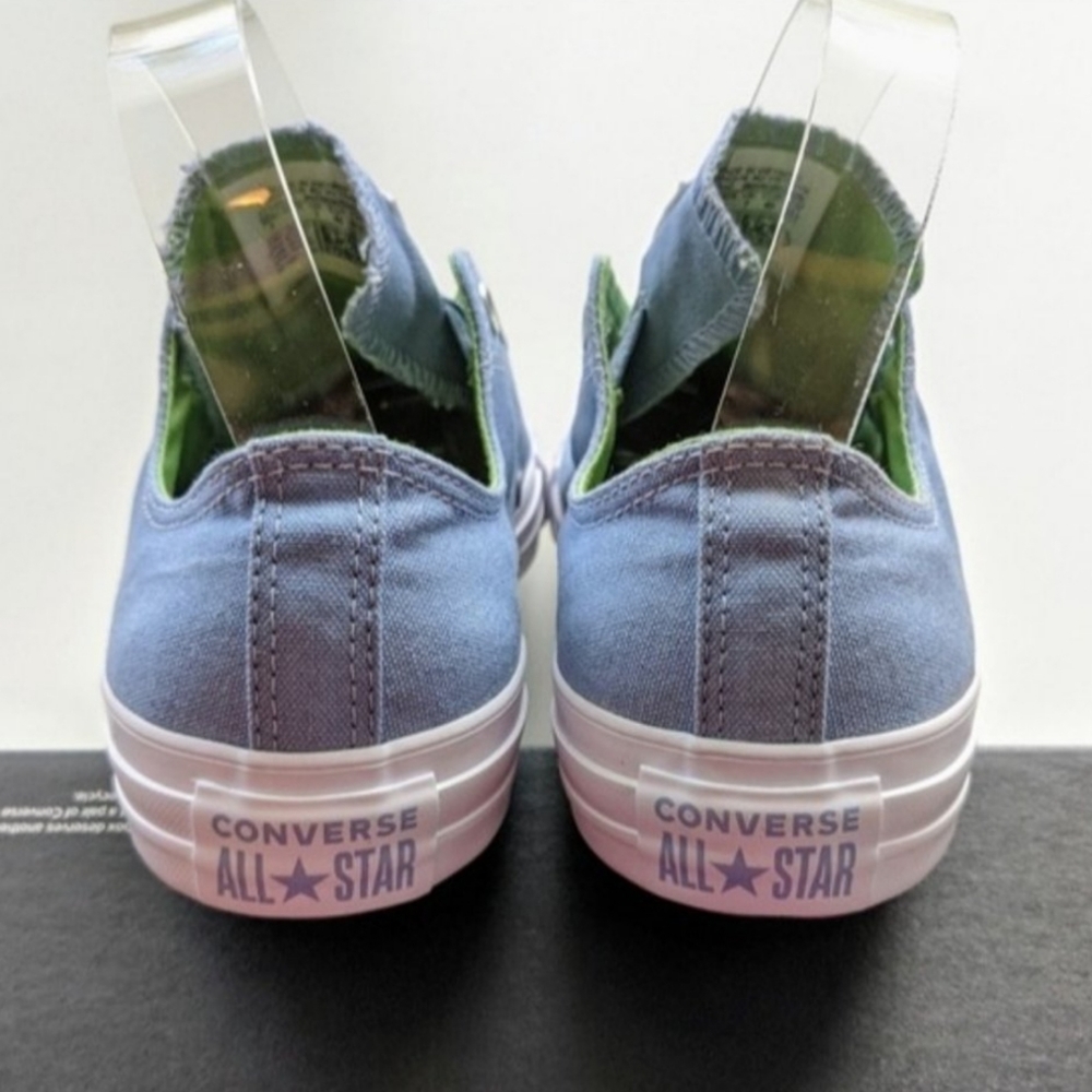 Converse CTAS Slip Indigo Fog Peat Moss Blue Green White Women's 6 - Picture 4 of 6